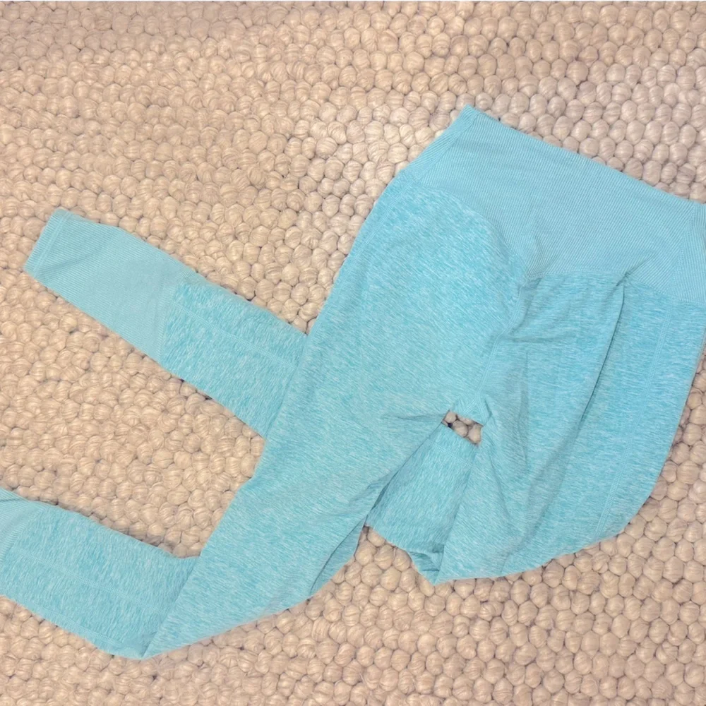 Revolve Alo High Waist Lounge Legging in Blue Quartz Heather size XS